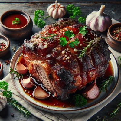 Image of Slow Cooked Pork Shoulder Roast