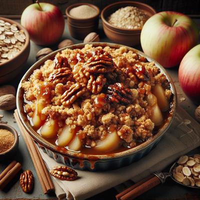Image of Slow Cooked Praline Apple Crisp