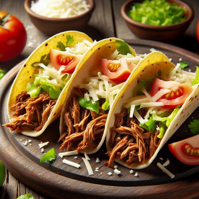 Image of Slow Cooked Shredded Beef Tacos