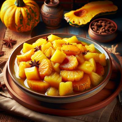 Image of Slow Cooked Squash and Pineapple