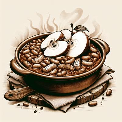 Image of Slow Cooker Apple Bean Bake