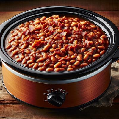 Image of Slow Cooker Baked Beans