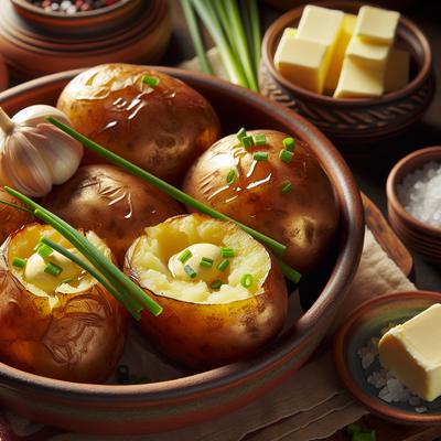 Image of Slow Cooker Baked Potatoes