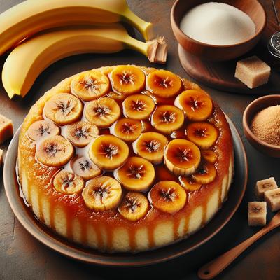 Image of Slow Cooker Banana Upside Down Cake