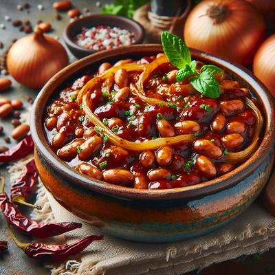 Image of Slow Cooker Bbq Pinto Beans