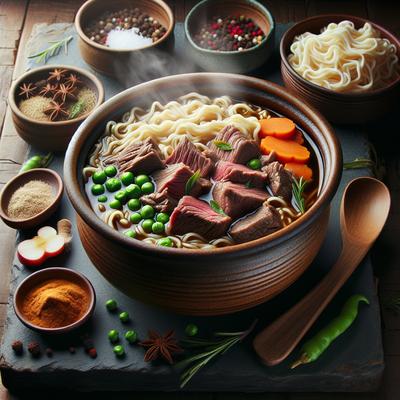 Image of Slow Cooker Beef Noodle Stew