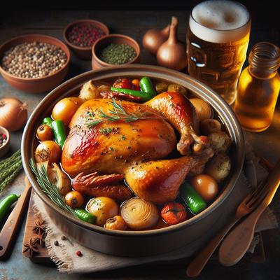 Image of Slow Cooker Beer Chicken