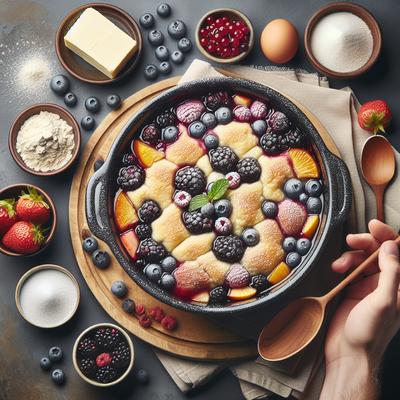 Image of Slow Cooker Berry Cobbler