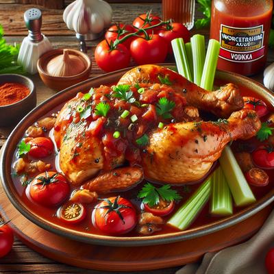 Image of Slow Cooker Bloody Mary Chicken