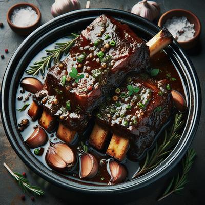 Image of Slow Cooker Braised Provencal Short Ribs