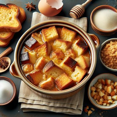 Image of Slow Cooker Bread Pudding