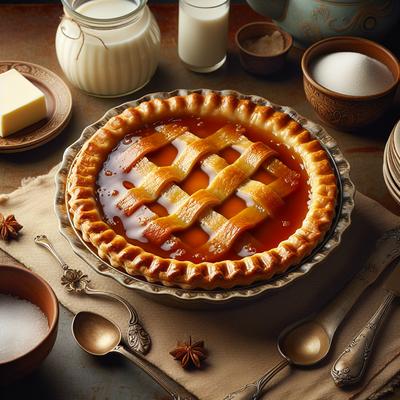 Image of Slow Cooker Caramel Pie
