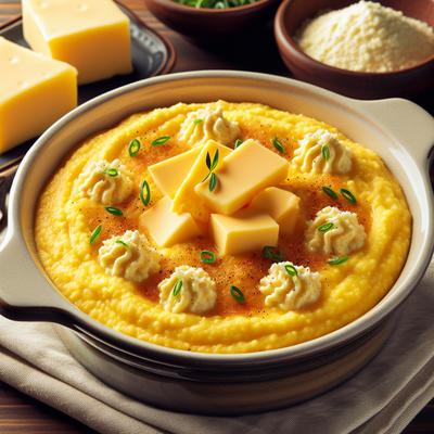 Image of Slow Cooker Cheddar Polenta