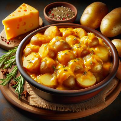 Image of Slow Cooker Cheese Potatoes