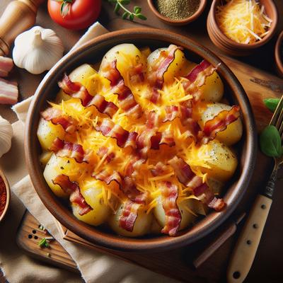 Image of Slow Cooker Cheesy Bacon Ranch Potatoes