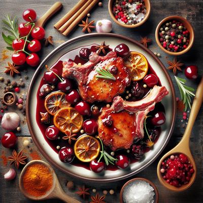 Image of Slow Cooker Cherry Pork Chops