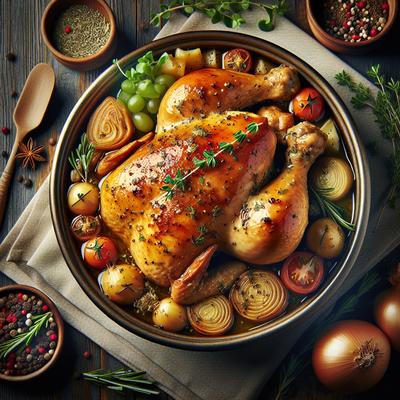 Image of Slow Cooker Chicken and Dressing