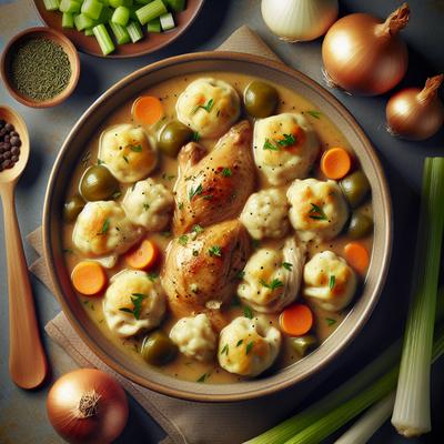 Image of Slow Cooker Chicken and Dumplings