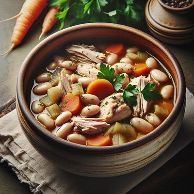 Image of Slow Cooker Chicken and White Bean Stew