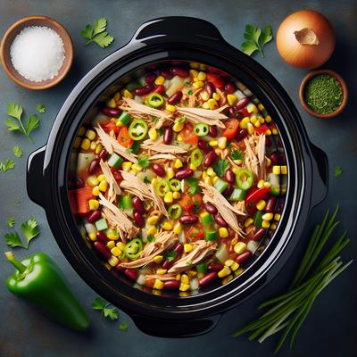 Image of Slow Cooker Chicken Azteca