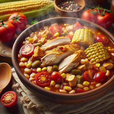 Image of Slow Cooker Chicken Brunswick Stew