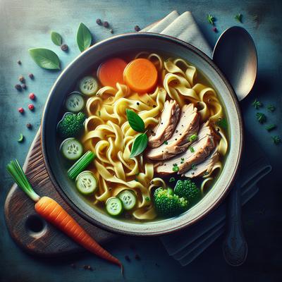 Image of Slow Cooker Chicken Noodle Soup