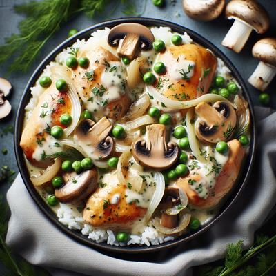 Image of Slow Cooker Chicken Parisienne
