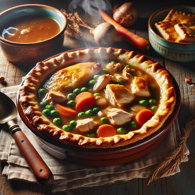 Image of Slow Cooker Chicken Pot Pie