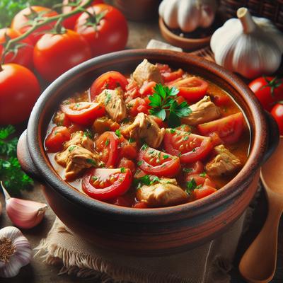 Image of Slow Cooker Chicken Tomato Stew Hcg P2