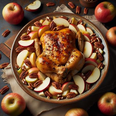 Image of Slow Cooker Chicken W Apple Pecan Stuffing