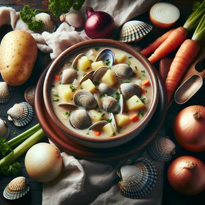 Image of Slow Cooker Clam Chowder