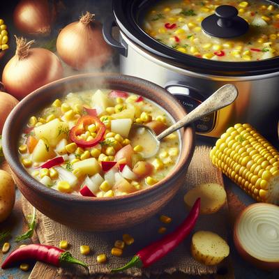 Image of Slow Cooker Corn Chowder
