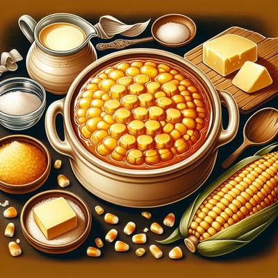 Image of Slow Cooker Corn Pudding