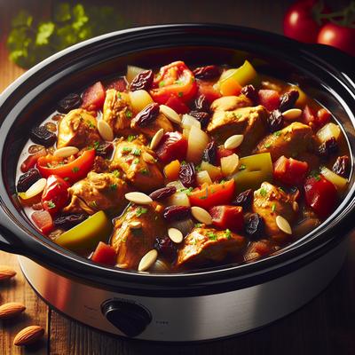 Image of Slow Cooker Country Captain Chicken