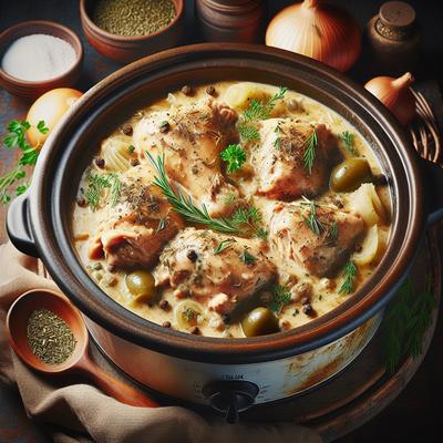 Image of Slow Cooker Creamy Chicken