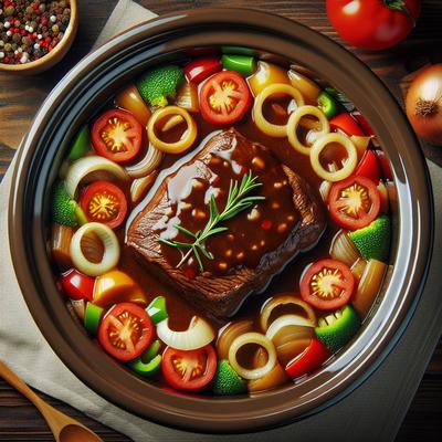 Image of Slow Cooker Crock Pot Swiss Steak