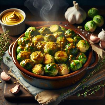 Image of Slow Cooker Dijon Brussels Sprouts