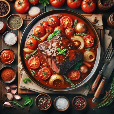 Image of Slow Cooker Easy Pot Roast with Rich Tomato Gravy