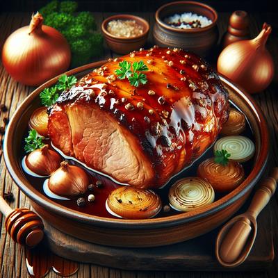 Image of Slow Cooker Honey Pork Roast