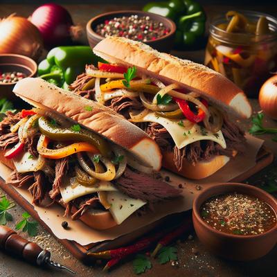 Image of Slow Cooker Italian Beef Sandwiches