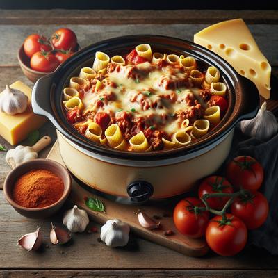 Image of Slow Cooker Lasagna Stew Crock Pot