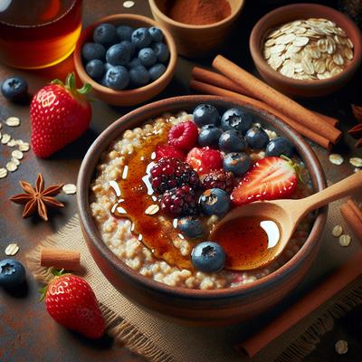 Image of Slow Cooker Maple Berry Oatmeal