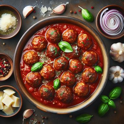 Image of Slow Cooker Meatballs and Sauce