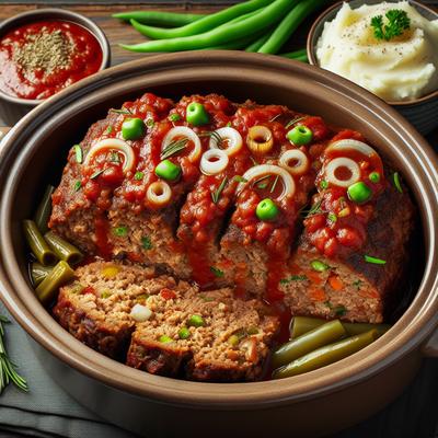 Image of Slow Cooker Meatloaf