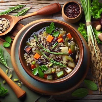 Image of Slow Cooker North Woods Wild Rice Soup