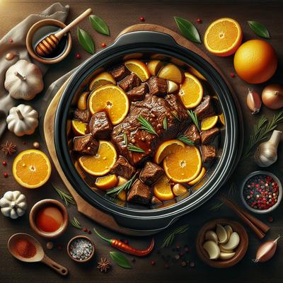 Image of Slow Cooker Orange Beef