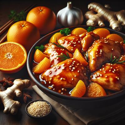 Image of Slow Cooker Orange Chicken Breasts