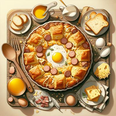 Image of Slow Cooker Overnight Breakfast Casserole