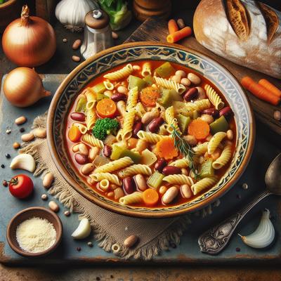 Image of Slow Cooker Pasta E Fagioli