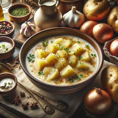 Image of Slow Cooker Potato Soup